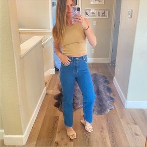 FLASH SALE! Levi’s Ribcage Straight Ankle super high rise jeans